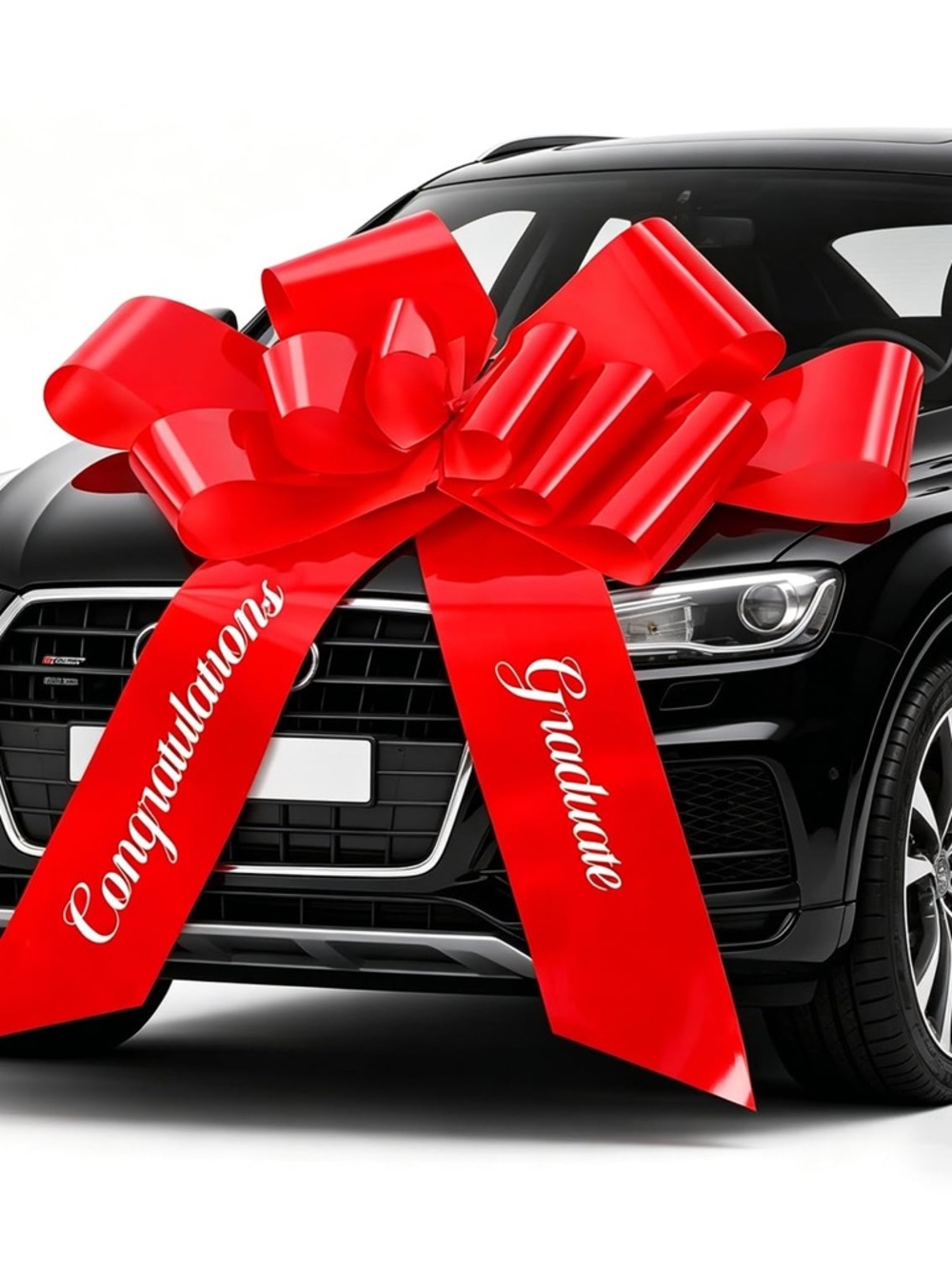 30 Inch Graduate Car Bow Large Gift Bow
